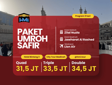Umroh Reguler 9 Hari