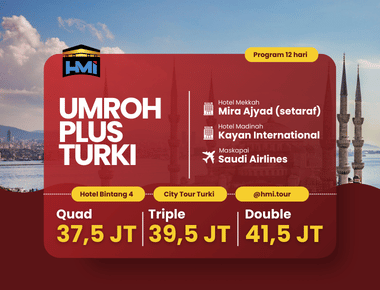 Umroh Plus Turki 12 Hari